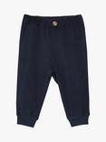 Trotters Baby Orly Cotton Needle Cord Trousers, Navy