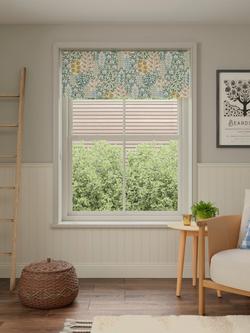 John Lewis Alva Blackout/Thermal Roller Blind, Soft Teal - view 2, Soft Teal