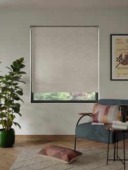 John Lewis Ripple Sheer Daylight Roller Blind, Natural, Natural