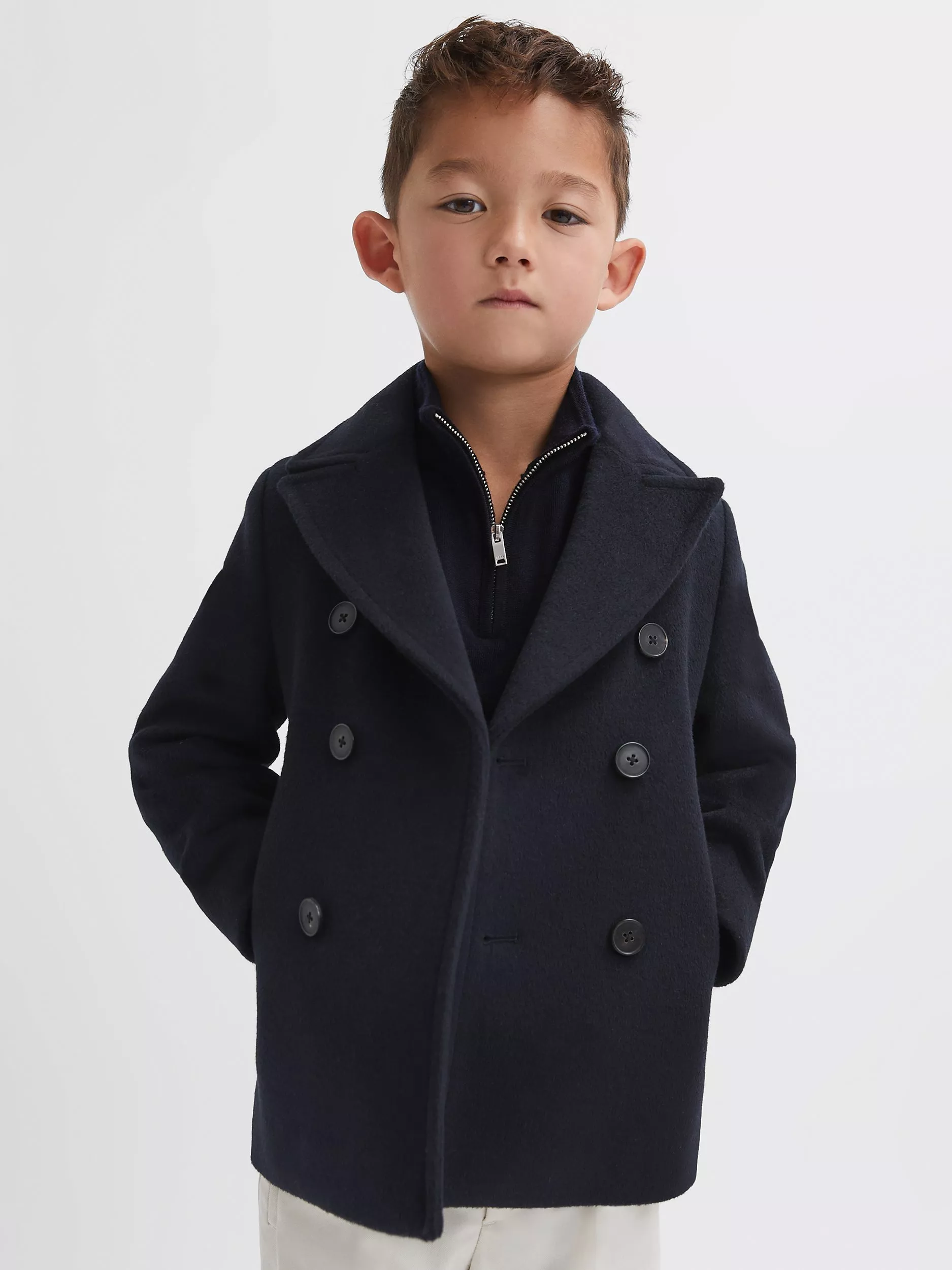 Boys Coats Jackets Gilets Coats Pea Coat John Lewis Partners