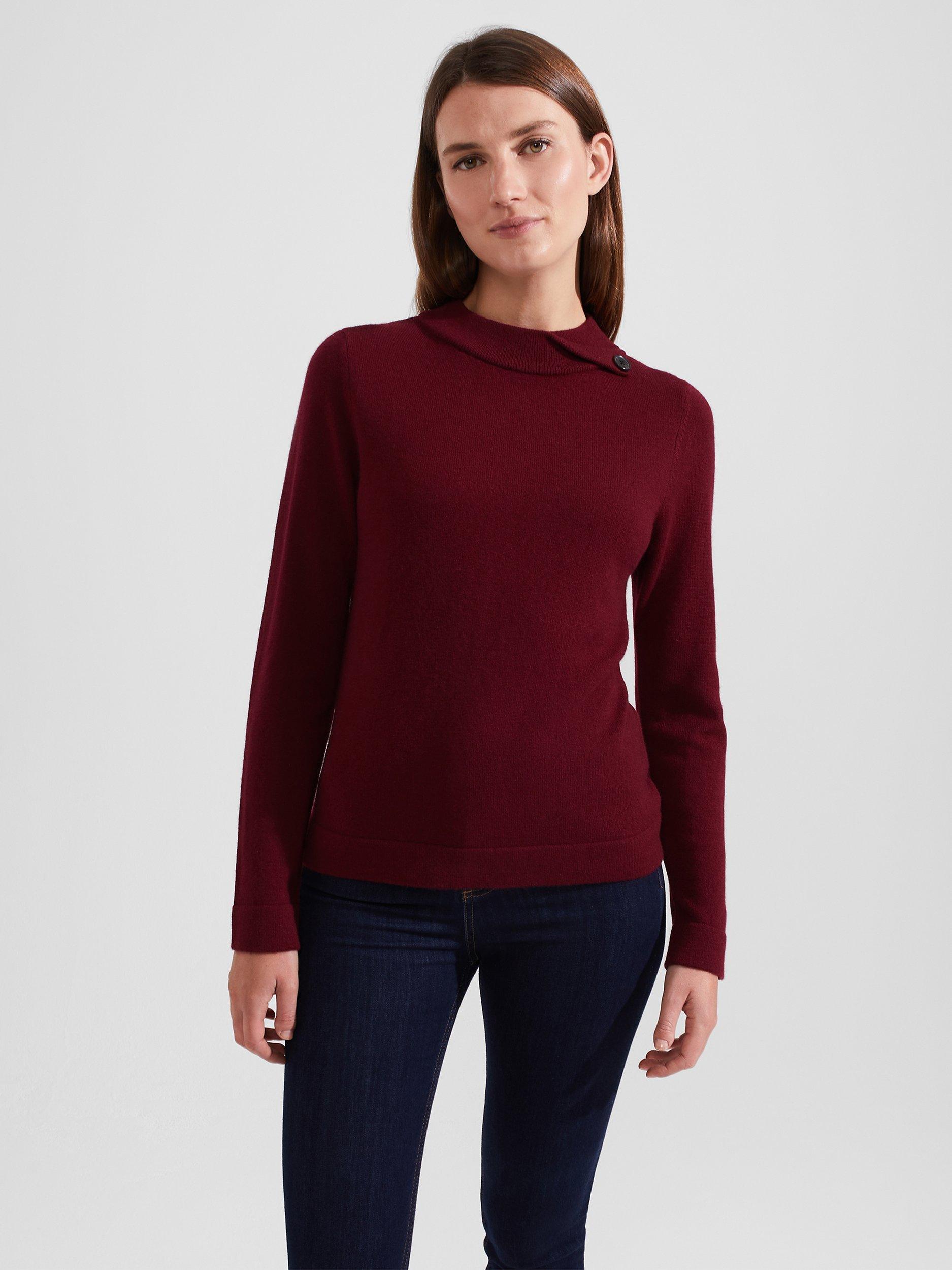 Hobbs Talia Wool Cashmere Blend Jumper