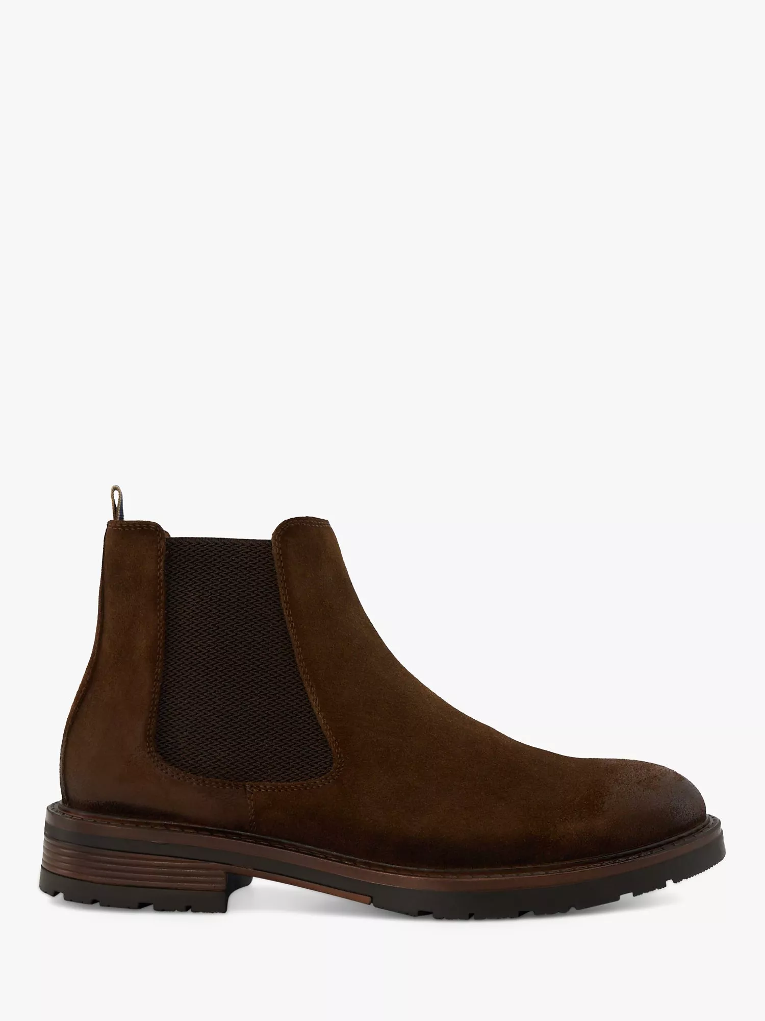 Dune Cheltenham Suede Chelsea Boots Tan