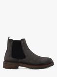 Dune Cheltenham Suede Chelsea Boots, Dark Grey