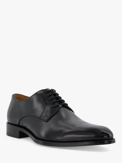 Dune London Salisbury Premium Leather Sole Derby Shoes - view 2, Black-leather