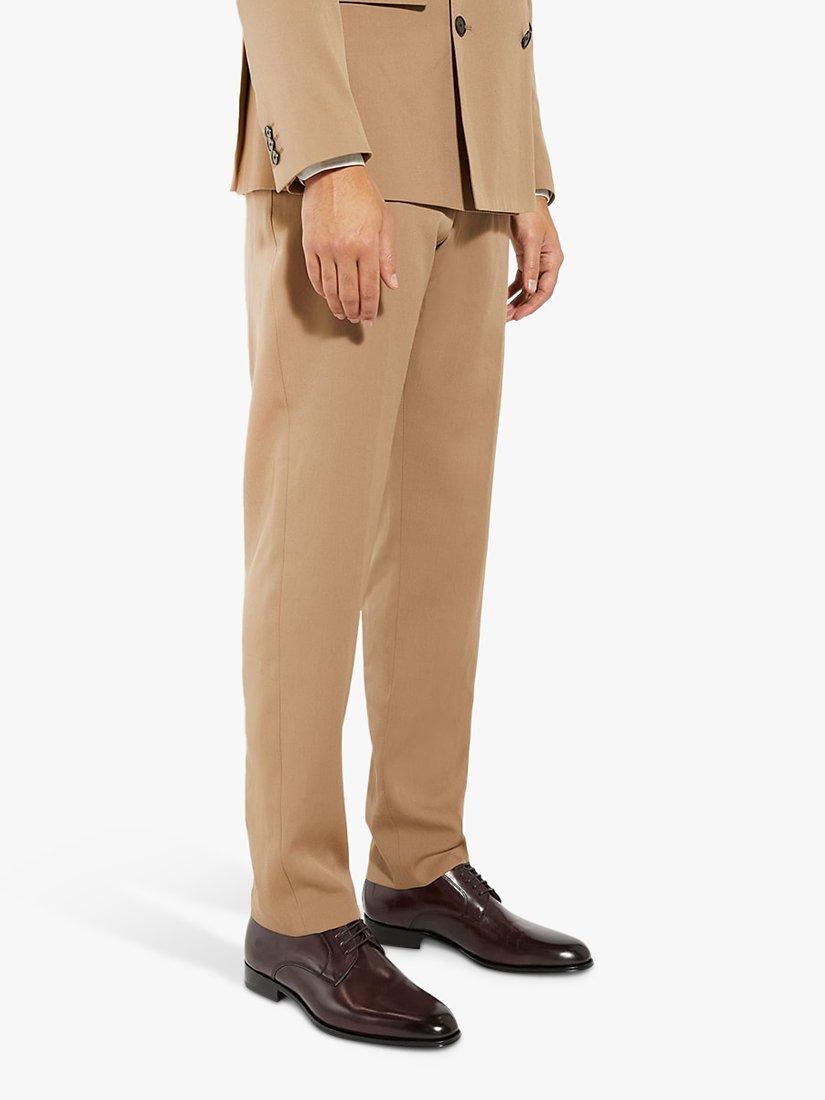 Product image 5 of 5, which shows Dune London Salisburry Derby Leather Shoes, Dark Brown, 6