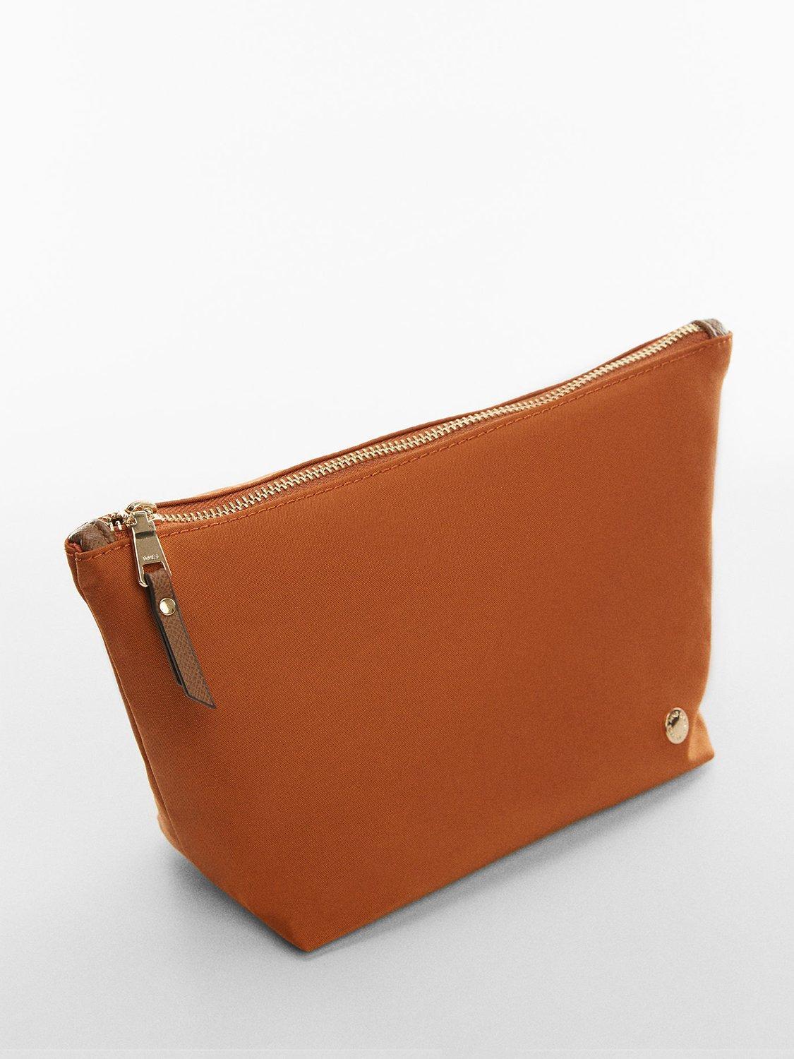 Mango Trapeze Toiletry Bag, Orange, One Size