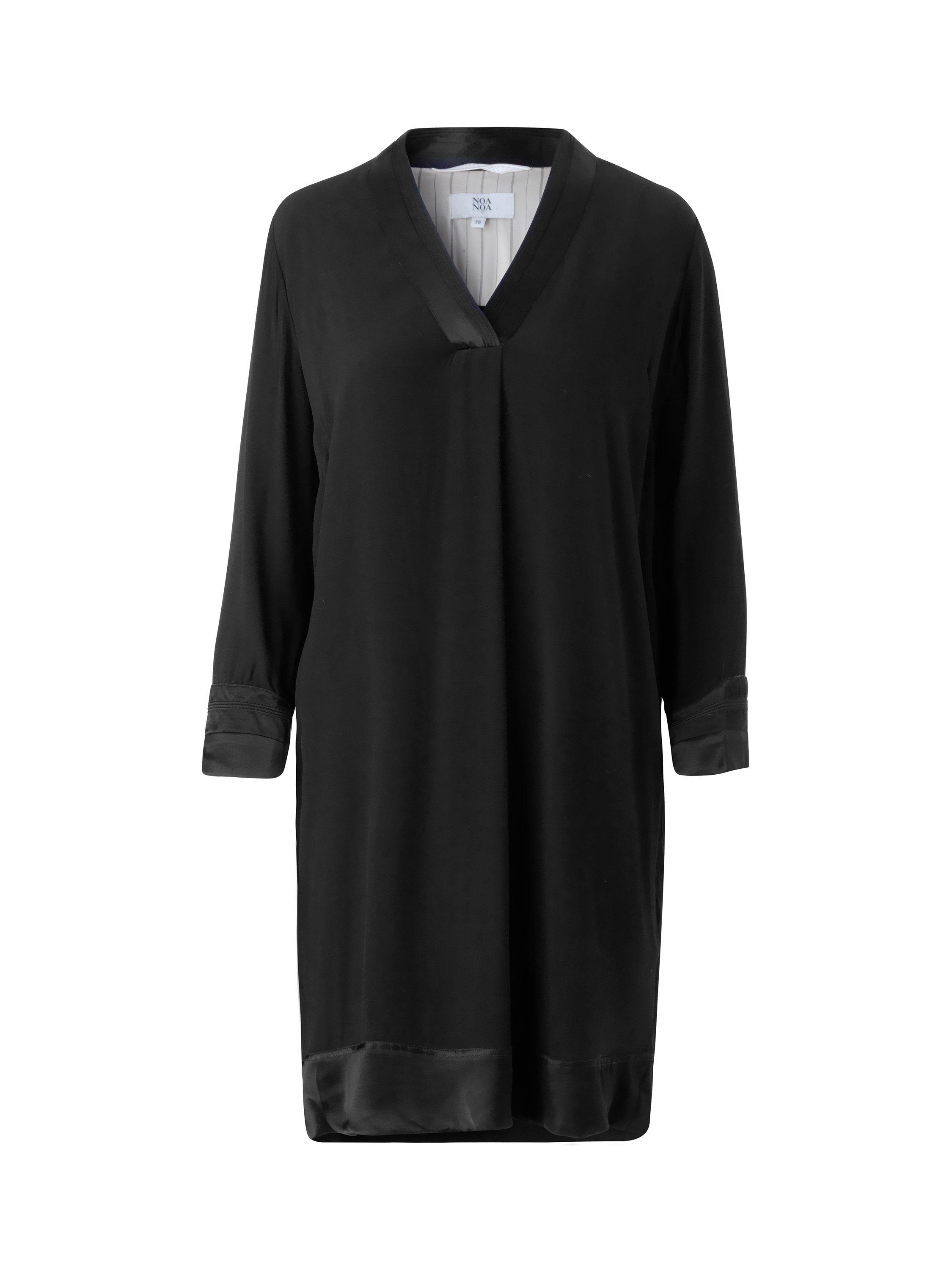 Noa Noa Noos Dressy Crepe Dress, Black