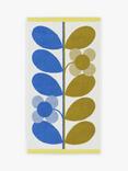 Orla Kiely Stem Bloom Towels, Blue/Fawn