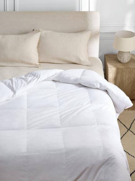 John Lewis British Duck Down Duvet, 10.5 Tog - view 2, White
