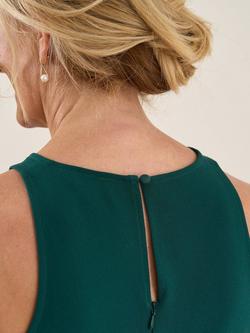Truly Round Neck Jumpsuit - view 2, Teal