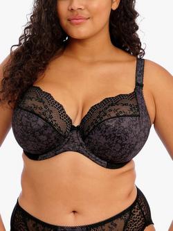 Elomi Lucie Stretch Plunge Bra, Black