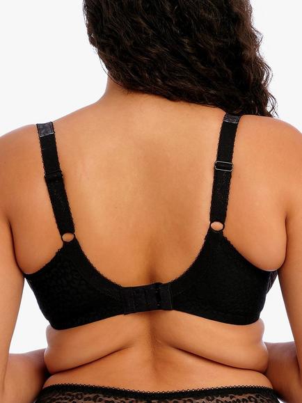 Elomi Lucie Stretch Plunge Bra - view 2, Black