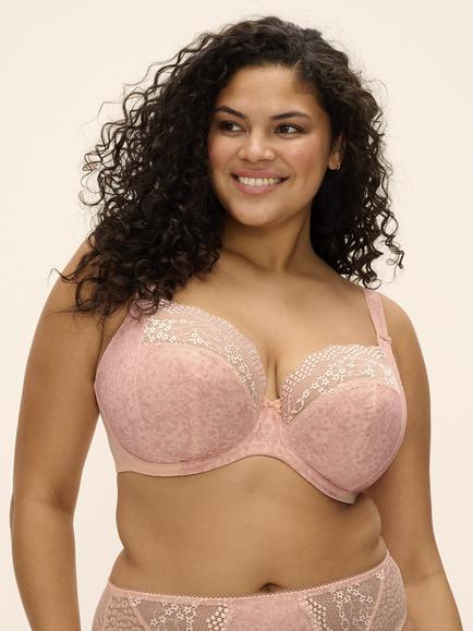 Elomi Lucie Stretch Plunge Bra, Pale Blush