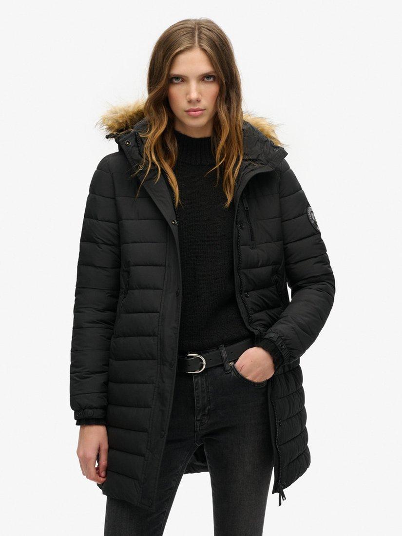 Superdry hooded cocoon parka 2025
