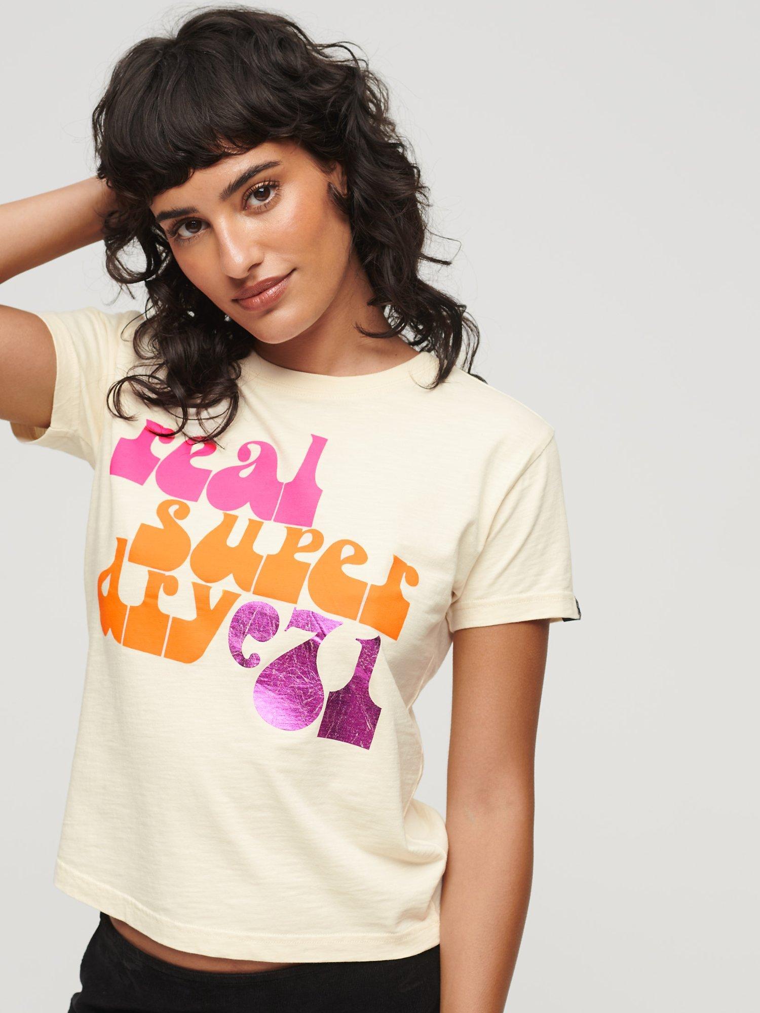 Superdry 70s Retro Logo Graphic T-Shirt