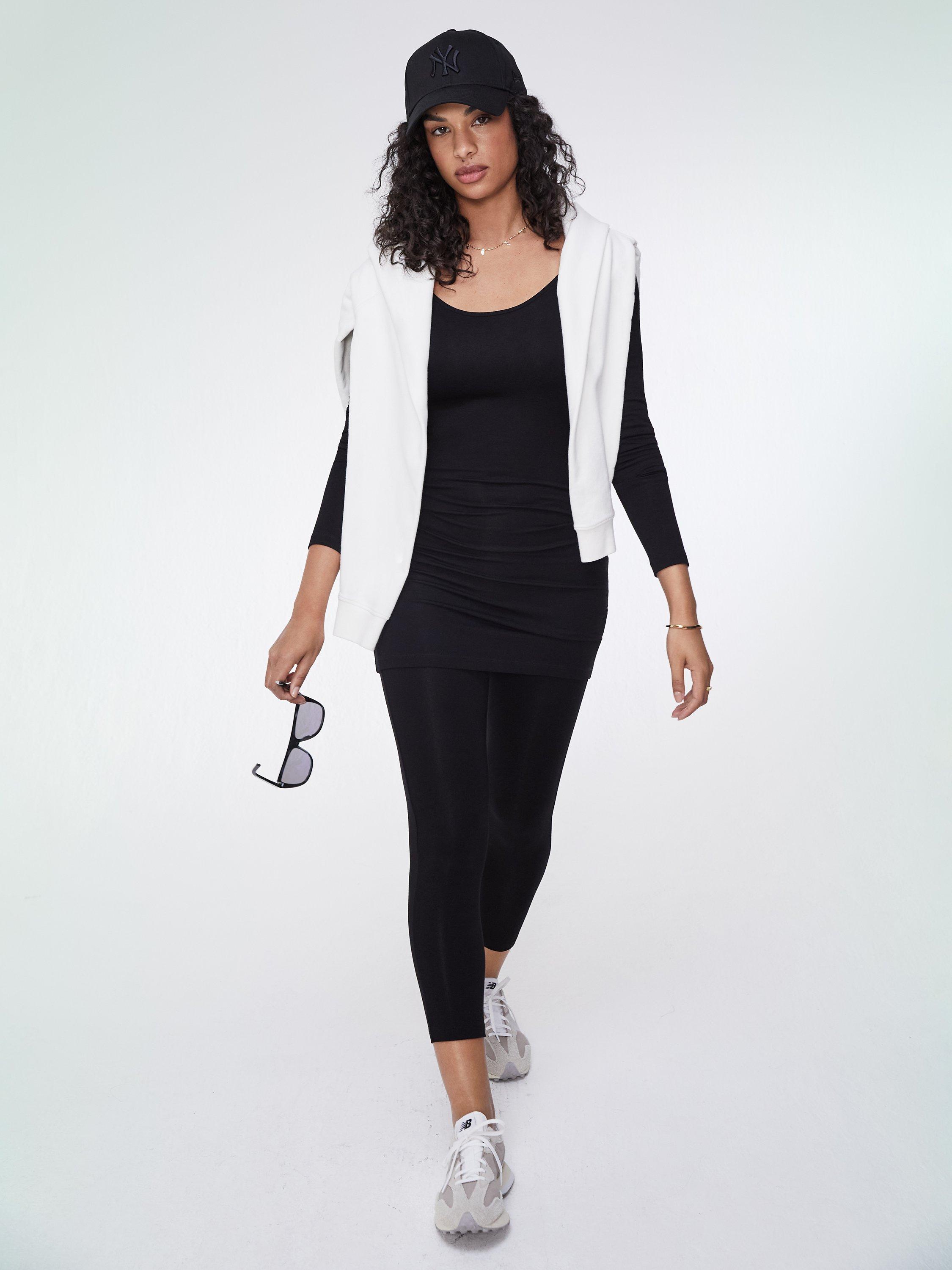Baukjen Essentials Cropped Leggings, Caviar Black