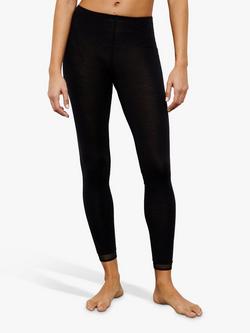 Femilet Juliana Thermal Merino Wool Leggings, Black