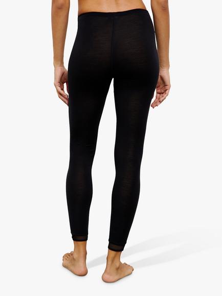 Femilet Juliana Thermal Merino Wool Leggings - view 2, Black
