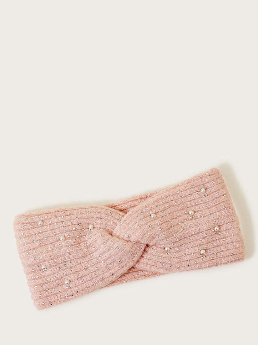 Monsoon Kids' Sparkle Twisted Head Band, Pink