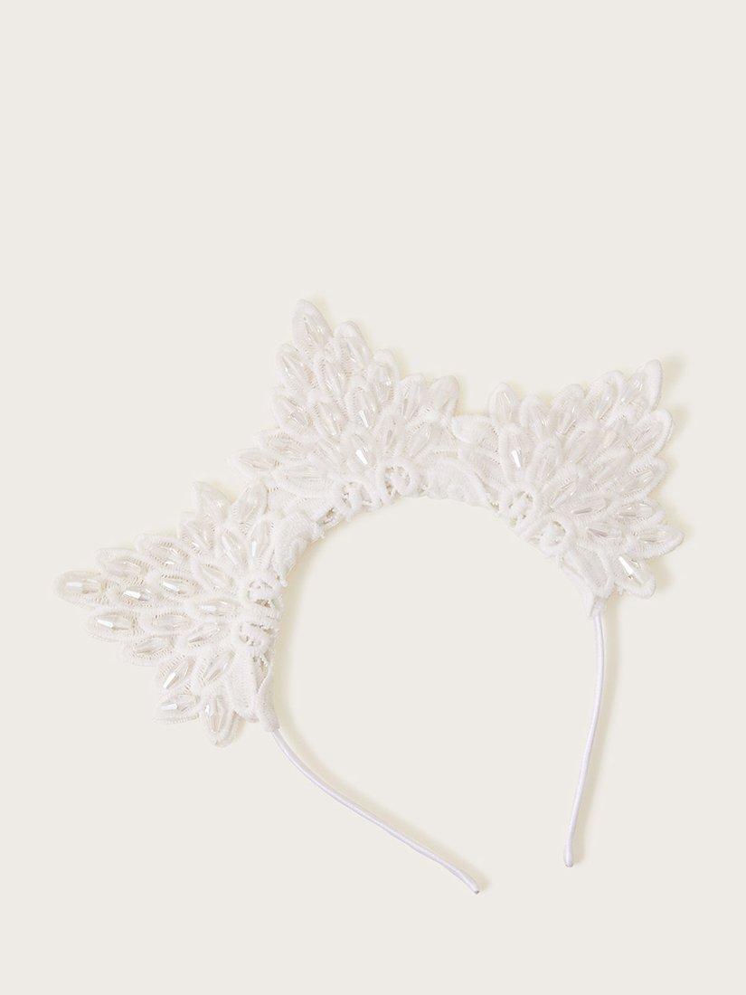 Monsoon Kids' Land of Wonder Headband, White