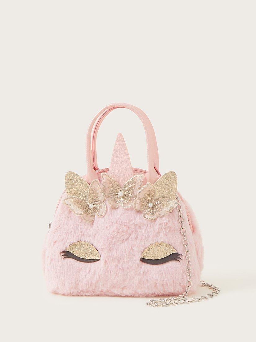 Monsoon Kids' Flutter Unicorn Mini Bag, Pink