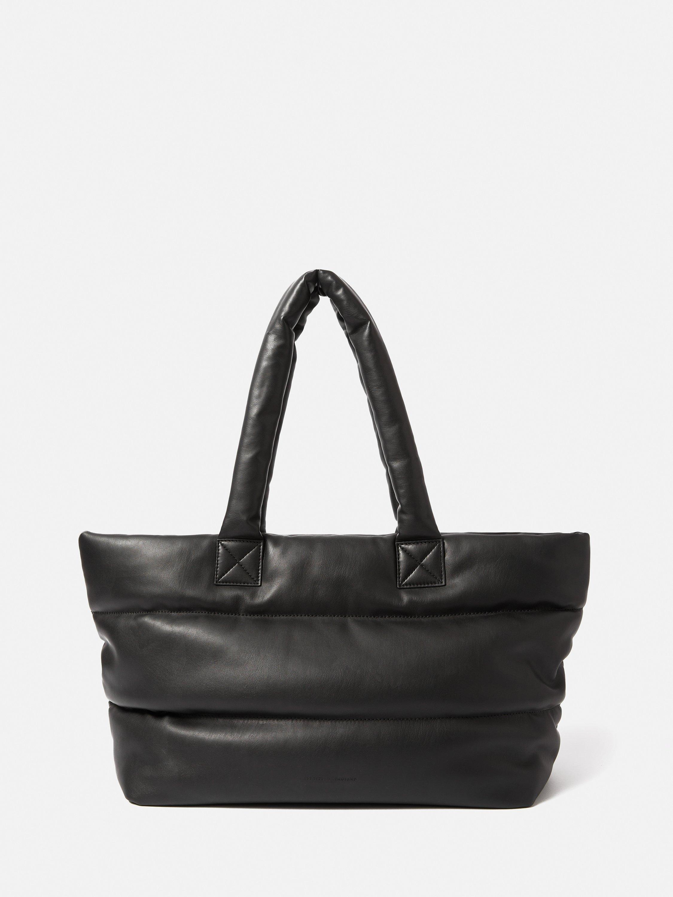 Jigsaw Albury Quilted Tote, Black
