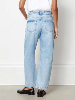 Albaray Organic Cotton Boyfriend Jeans, Bleach - view 2, Bleach