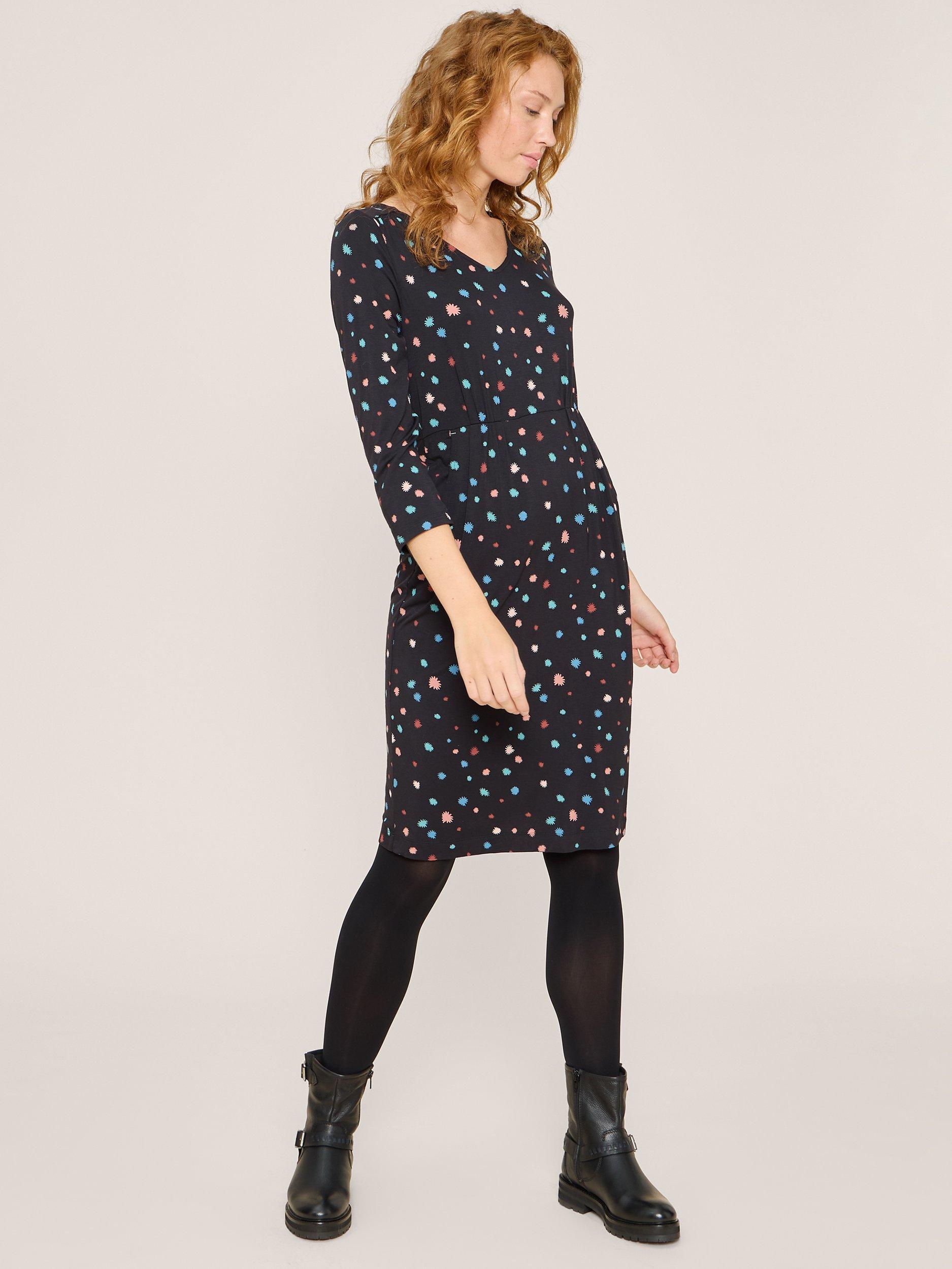 White Stuff Tallie Jersey Dress, Black