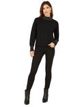 Mela London Pearl Detail Jumper, Black