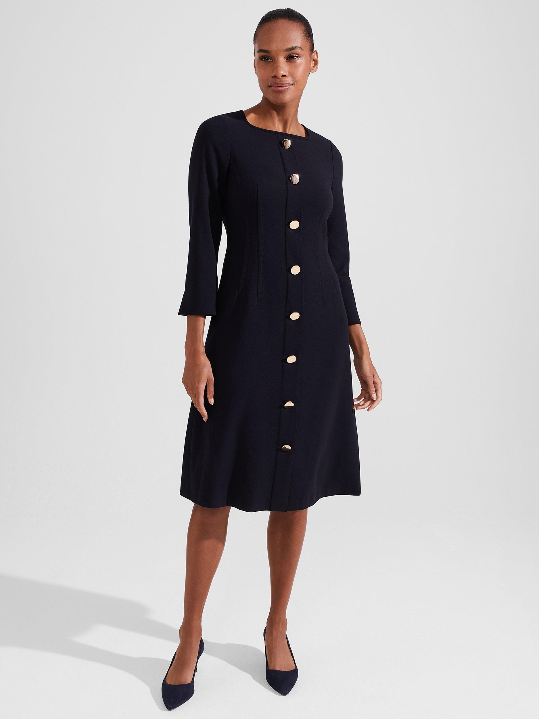 Navy fashion dress hobbs