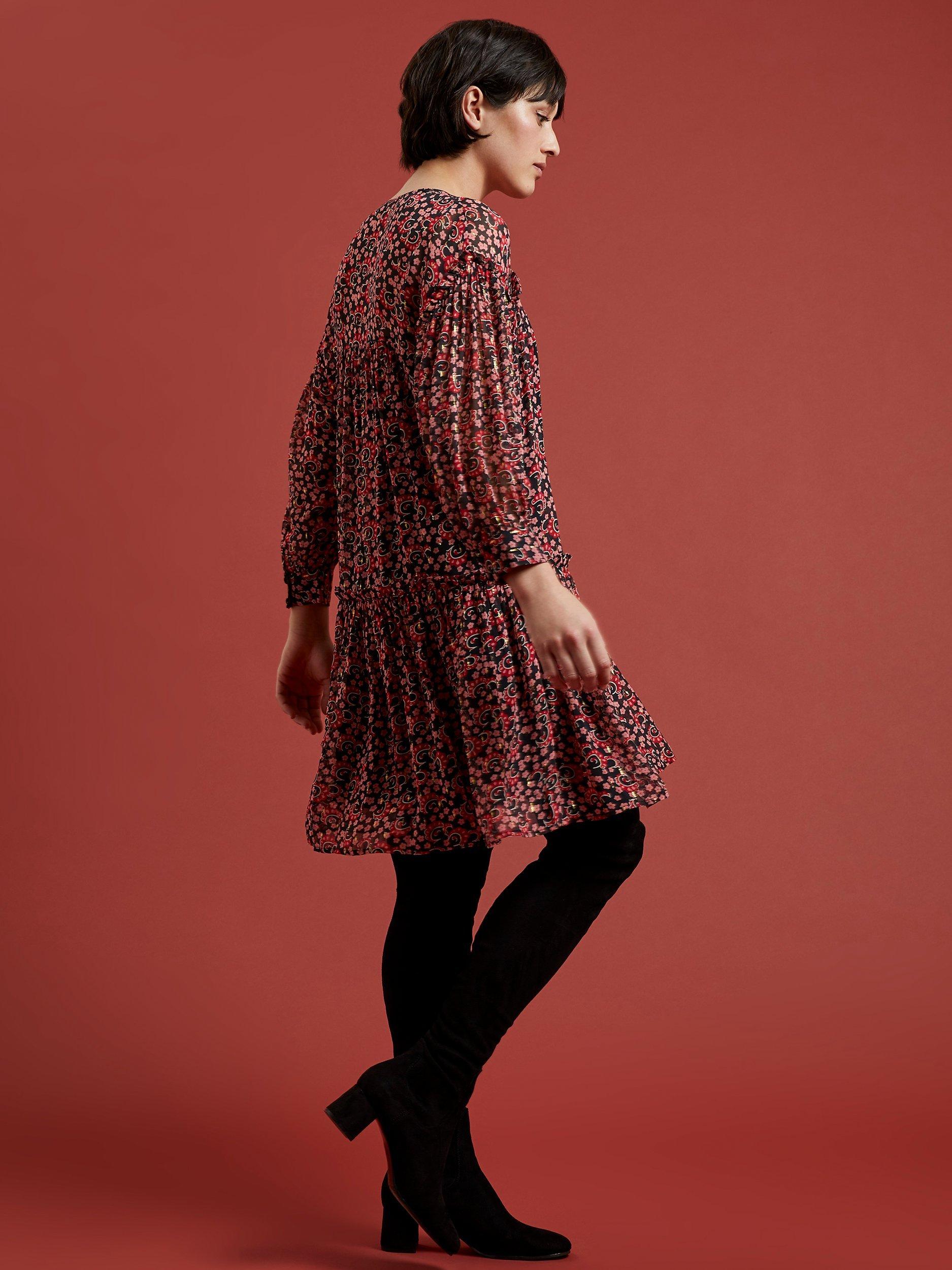 Product image 2 of 5, which shows Great Plains V Neck Primrose Dress, Multi, 10