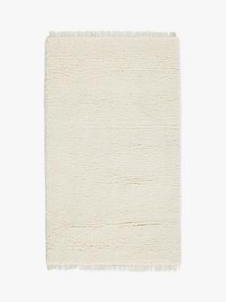 John Lewis Cloud Merino Wool Rug, White Ivory
