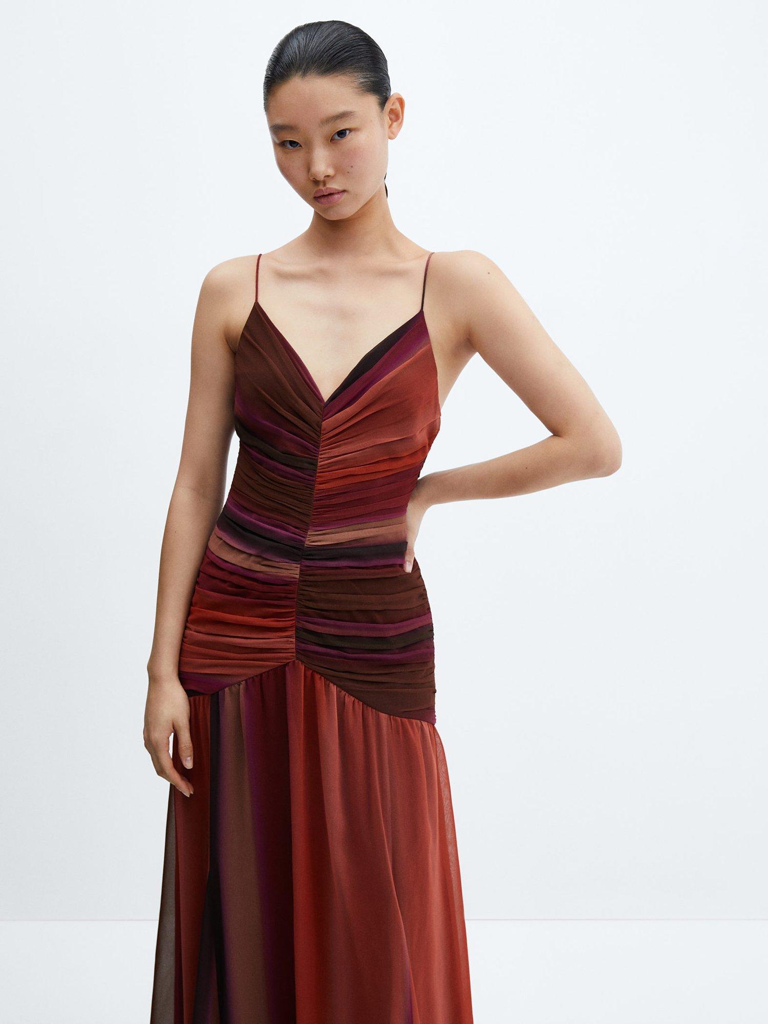 Mango Fortune Maxi Dress, Multi