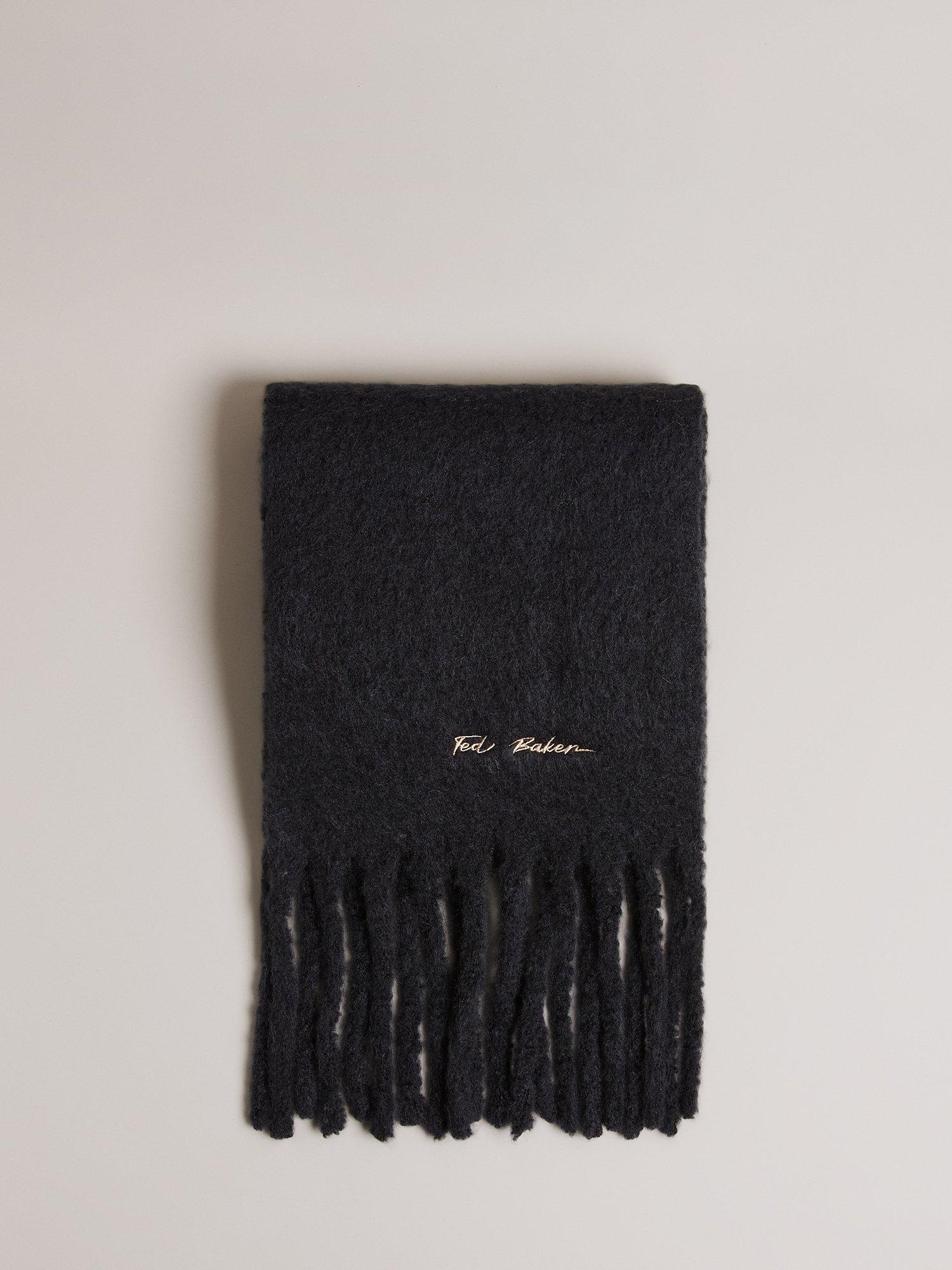 Ted Baker Shelmas Skinny Scarf, Black, One Size