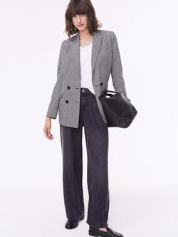 Baukjen Slouchy Wide Leg Jeans - view 2, Grey Wash