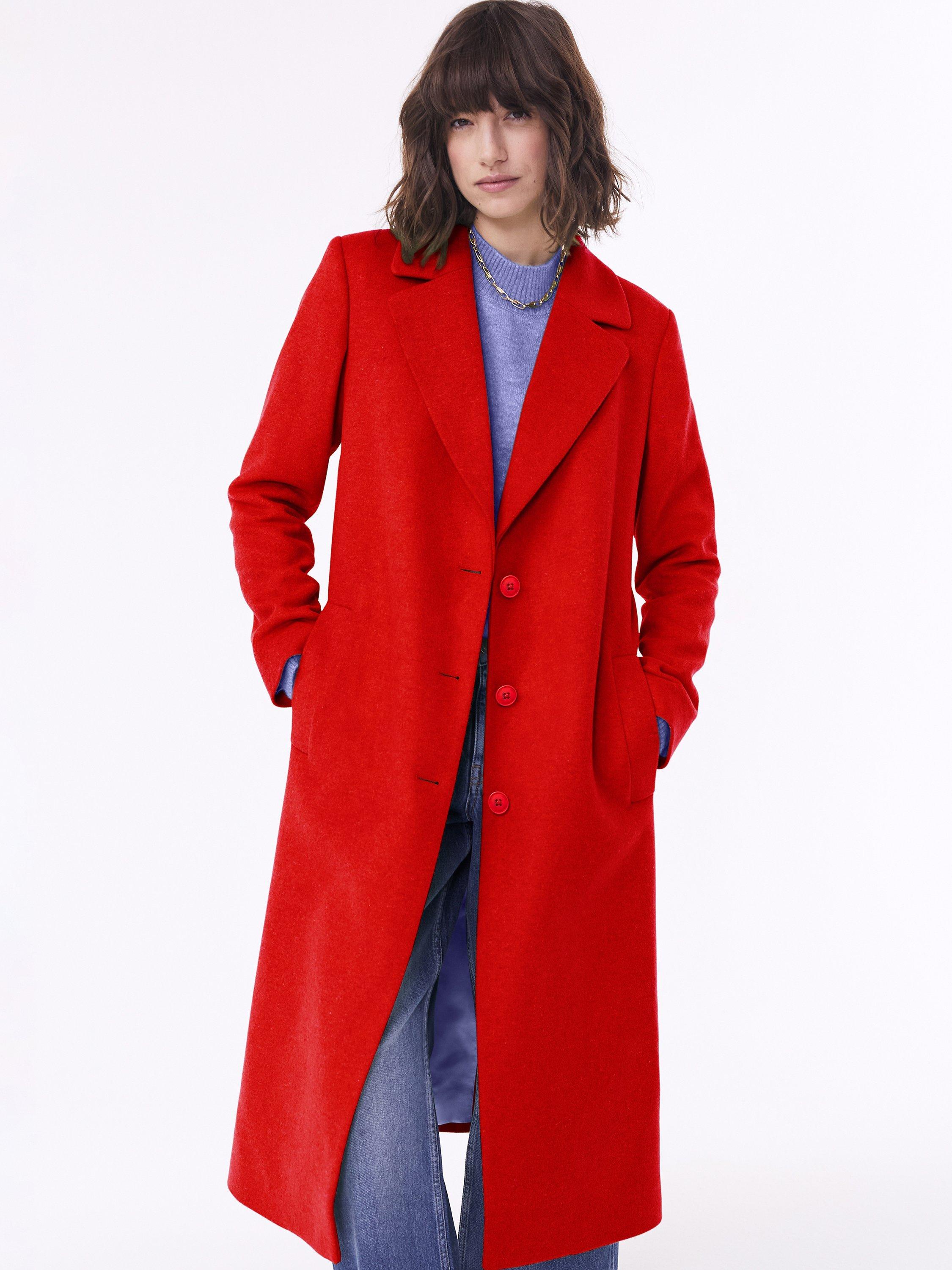 John lewis red coat best sale