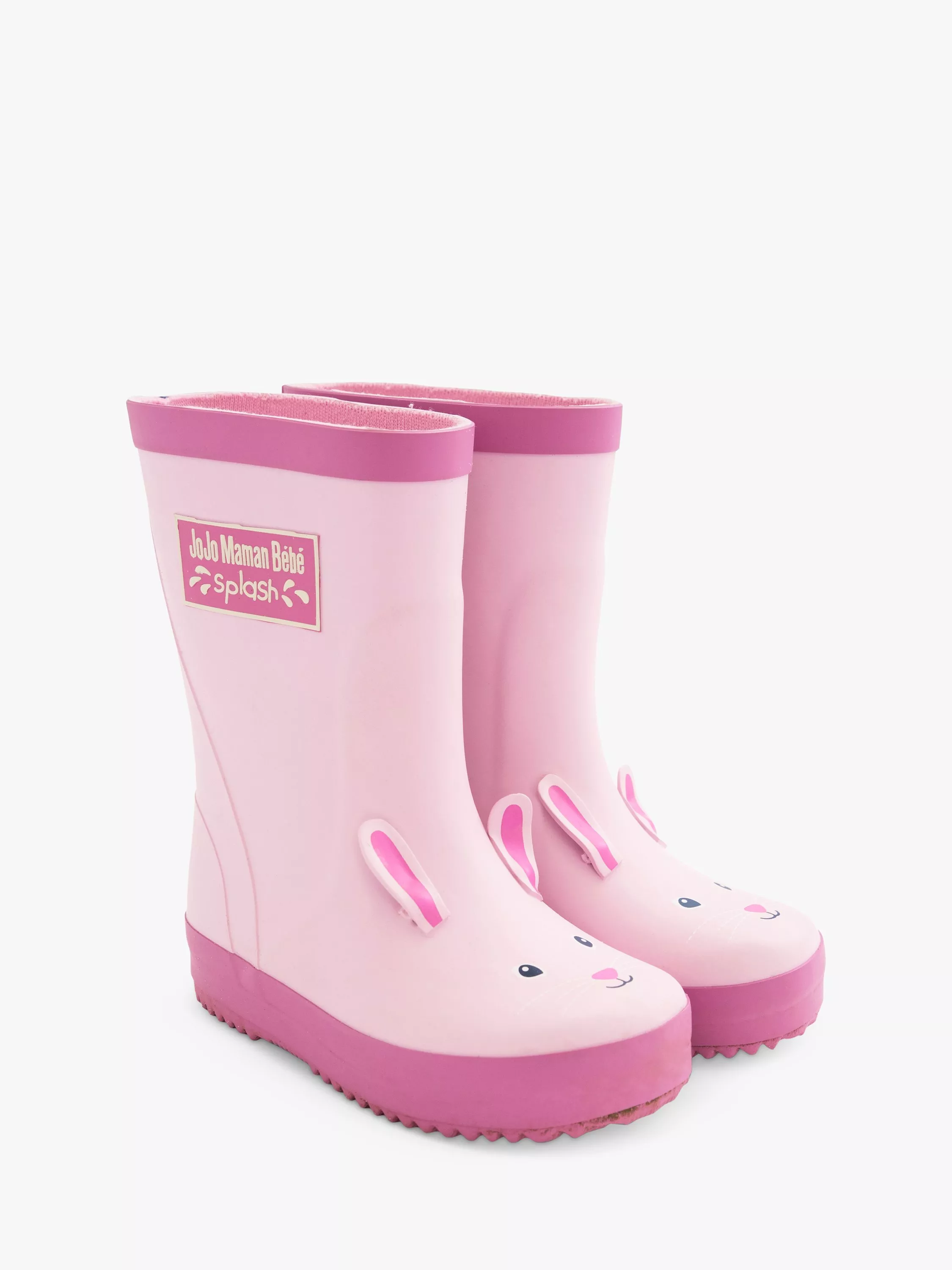 JoJo Maman Bebe Kids Bunny Wellington Boots