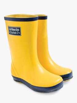 JoJo Maman Bébé Kids' Classic Wellington Boots, Yellow