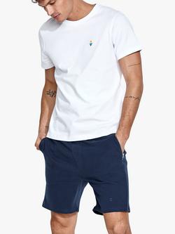 Panos Emporio Element Organic Cotton Pride Logo T-Shirt, White - view 2, White