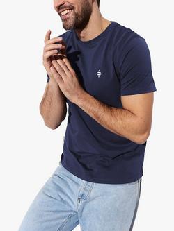 Panos Emporio Element Organic Cotton T-Shirt, Navy