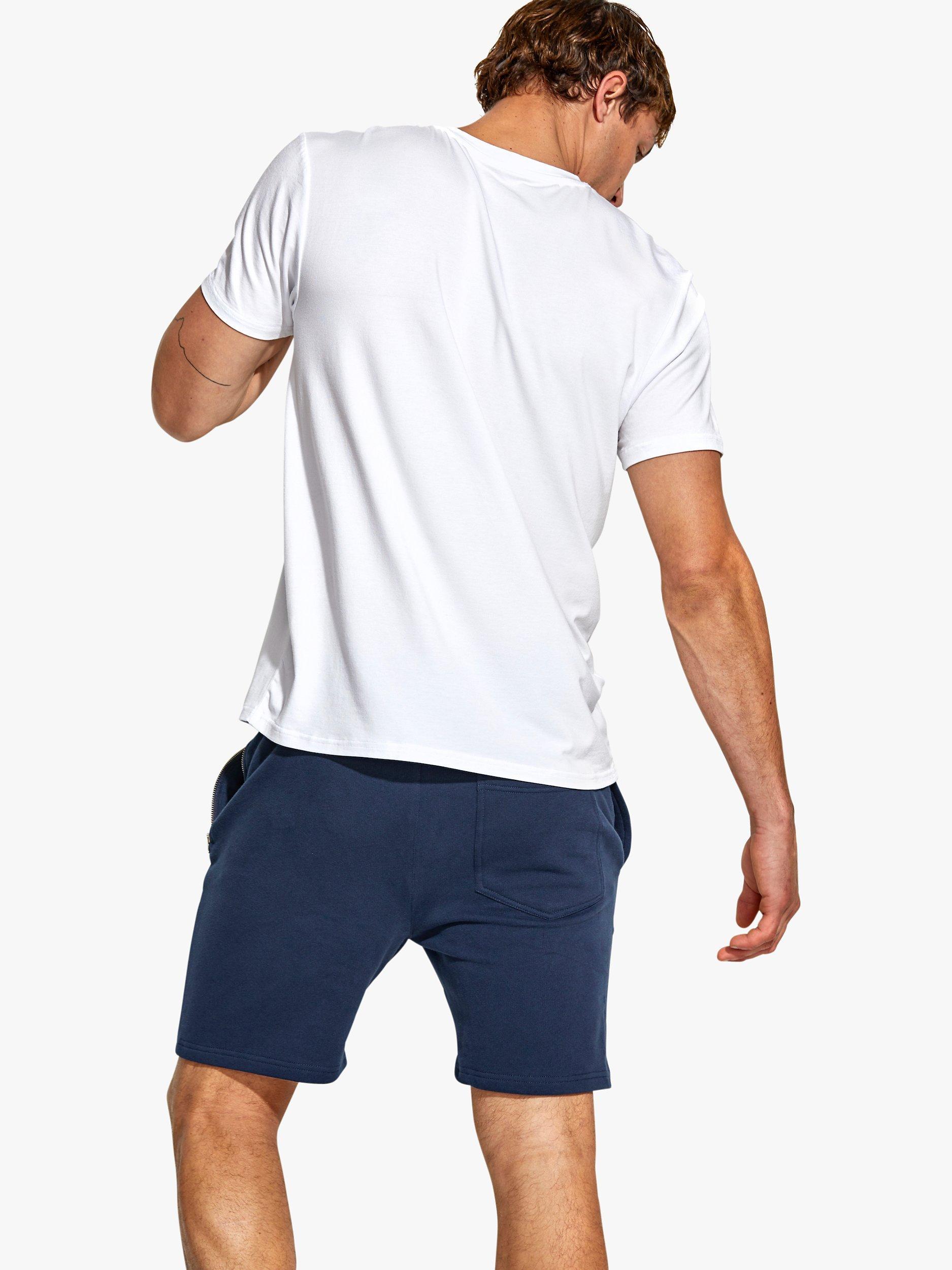 Product image 2 of 7, which shows Panos Emporio Eco Base Bamboo and Organic Cotton Blend T-Shirt, White, S