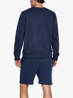 Panos Emporio Element Organic Cotton Sweatshirt - view 2, Navy