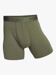 Panos Emporio Eco Bamboo and Organic Cotton Blend Trunks, Pack of 3, Olive