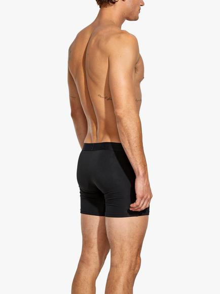 Panos Emporio Eco Bamboo and Organic Cotton Blend Trunks, Pack of 5 - view 2, Black