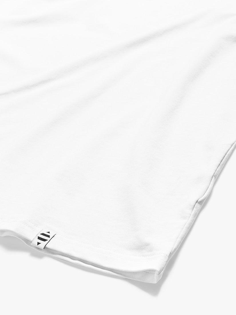 Product image 5 of 6, which shows Panos Emporio Organic Cotton Blend T-Shirt, White, S
