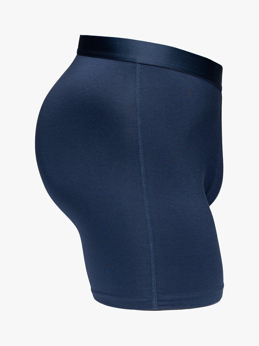 Product image 6 of 9, which shows Panos Emporio EcoVero Trunks, Pack of 2, Navy, S