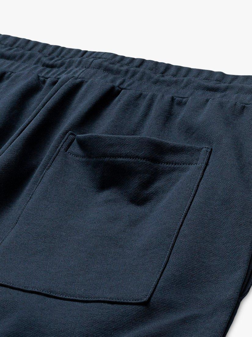 Product image 5 of 7, which shows Panos Emporio Element Organic Cotton Joggers, Navy, M