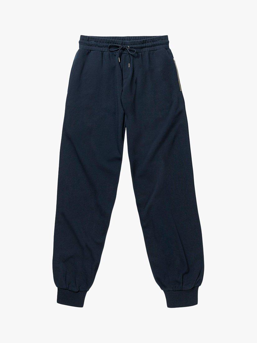 Product image 7 of 7, which shows Panos Emporio Element Organic Cotton Joggers, Navy, M