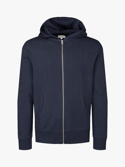 Panos Emporio Element Organic Cotton Hoodie, Navy