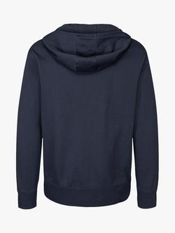 Panos Emporio Element Organic Cotton Hoodie - view 2, Navy